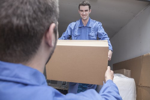 Man with van removals service in Spitalfields