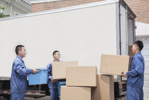 Commercial removals preparation for a local Spitalfields business